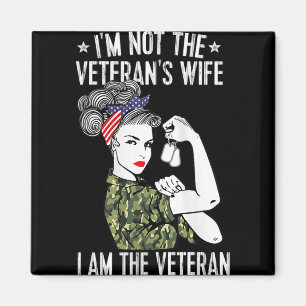 Imán Mujeres No Soy La Mujer Veterana Soy El Veterano D