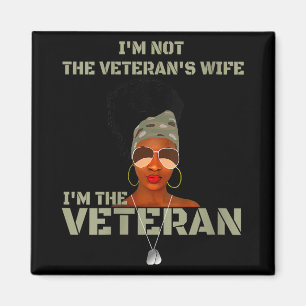 Imán Mujeres No Soy La Mujer Veterana Soy La Veterana V