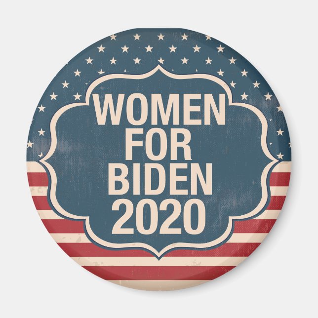 Imán Mujeres para Biden 2020 (Frente)