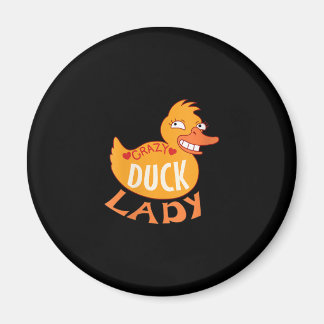 Imán Mujeres Pato Dama Regalo Duckling Y Ducky