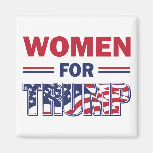 Imán Mujeres por Trump