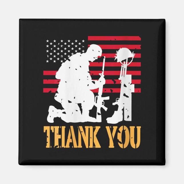 Imán Mujeres soldados patriotas arrodillando crros de c (Frente)