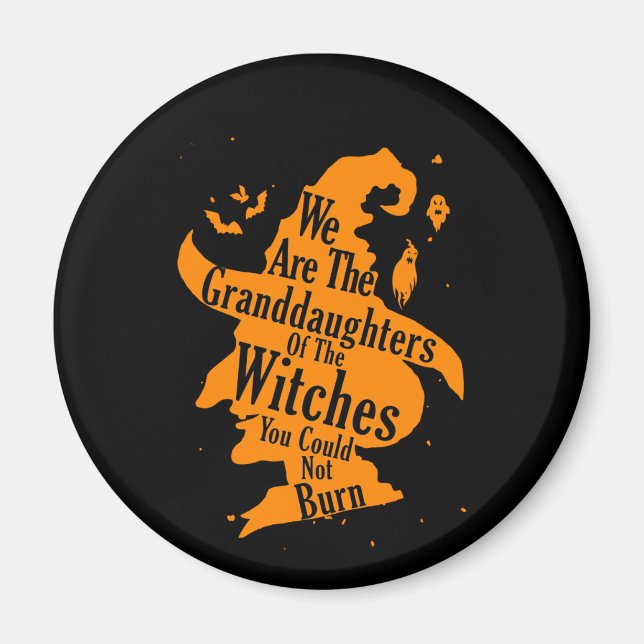 Imán Mujeres Somos Las Nietas De Las Testigos (Frente)