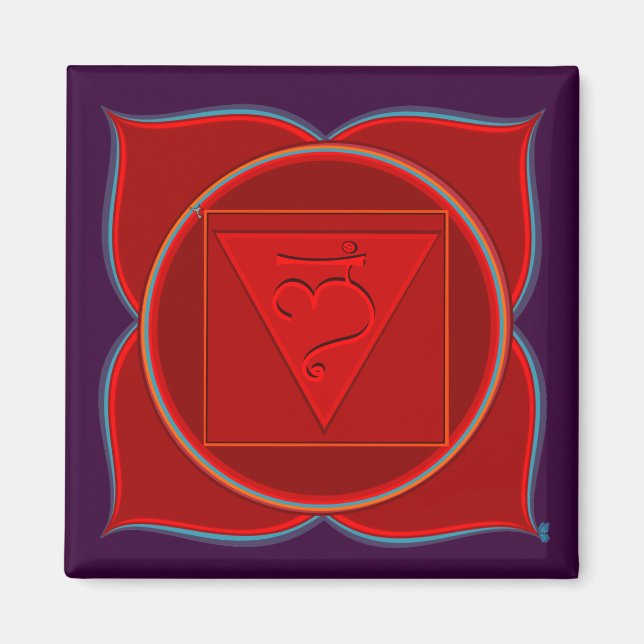 Imán Muladhara Chakra Magnet (Frente)