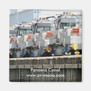 Imán "Mulas" eléctricas, Pedro Miguel Locks, Canal de P