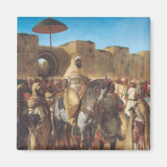 Imán Muley Abd-ar-Rhaman , El Sultán de Marruecos (Frente)