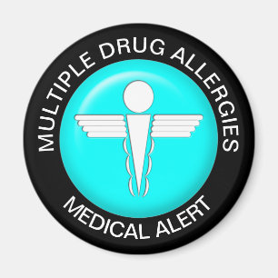 Imán Múltiples Alergias al Medicamento Magnate