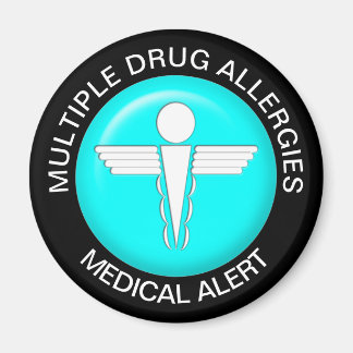 Imán Múltiples Alergias al Medicamento Magnate