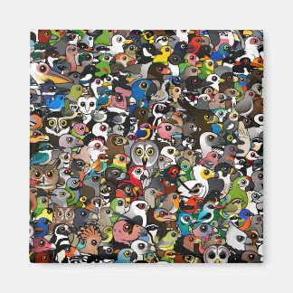 Imán Multitud Birdorable