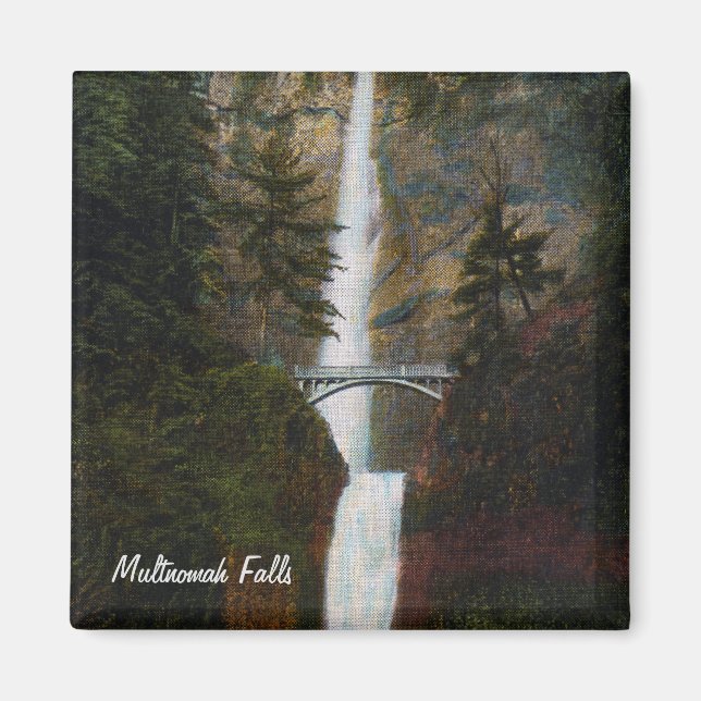 Imán Multnomah Falls Magnet (Frente)