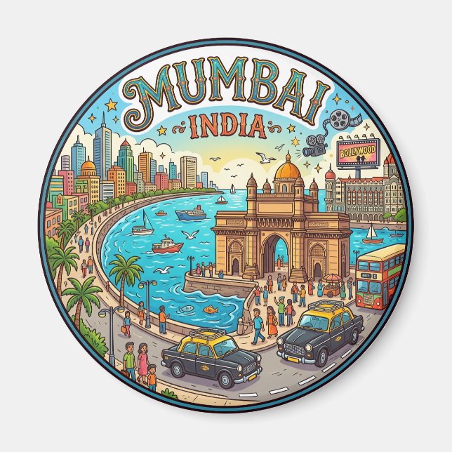 Imán Mumbai India (Frente)