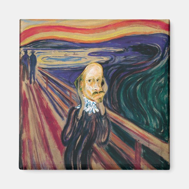 Imán Munch Ado About Shakespeare (imán) (Frente)