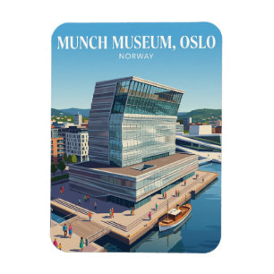 Imán Munch Museo, Oslo, Noruega Noruega