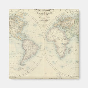 Imán Mundo en hemisferios