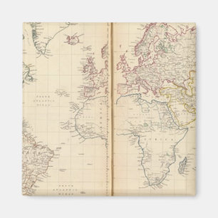 Imán Mundo, proyección de Mercator 2