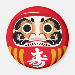 Imán Muñeca Daruma (amuleto tradicional japonés de buen