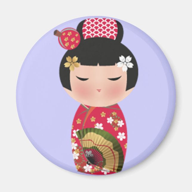 Imán Muñeca japonesa (Frente)