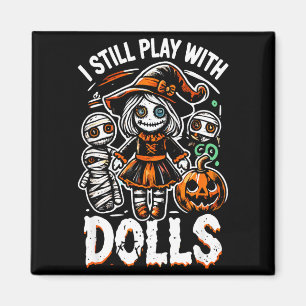 Imán Muñeca voodoo espeluznante de Halloween para fanát