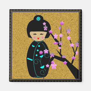 Imán Muñecas asiáticas