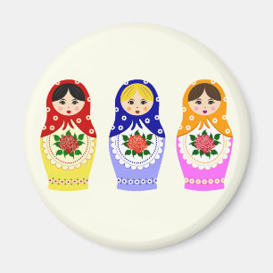 Imán Muñecas rusas del matryoshka