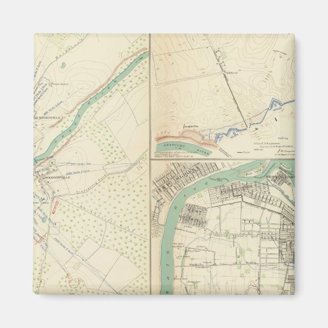 Imán Munfordville, Camp Nelson, Louisville, Ky (Frente)