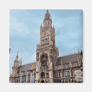 Imán Múnich, Alemania Europa colorida