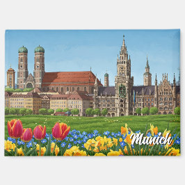 Imán Munich Alemania Viaje
