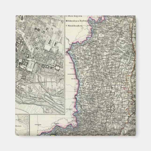 Imán Múnich, Augsburgo, Baviera (Frente)