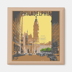 Imán Municipalidad de Filadelfia estilo Viña