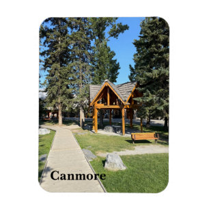 Imán Municipio de Canmore en Alberta Canadá