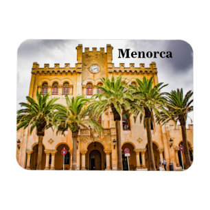 Imán Municipio de Ciutadella Travel Souvenir de Menorca