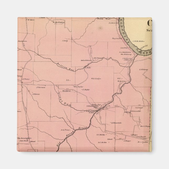 Imán Municipio de Clinton (Frente)