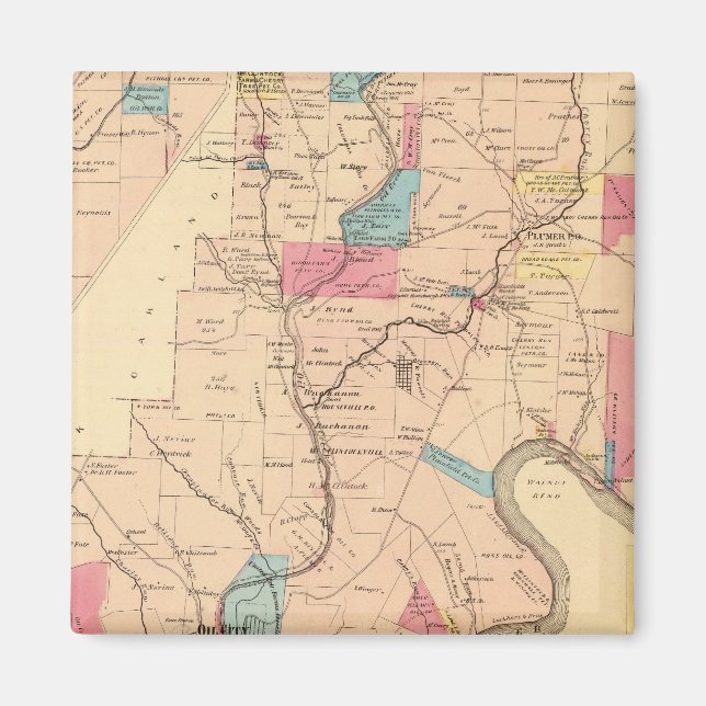 Imán Municipio de Cornplanter (Frente)