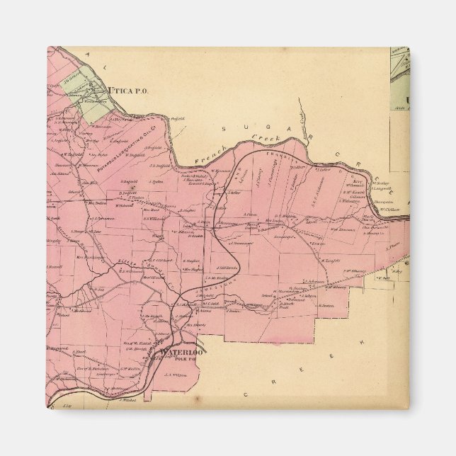 Imán Municipio de French Creek (Frente)