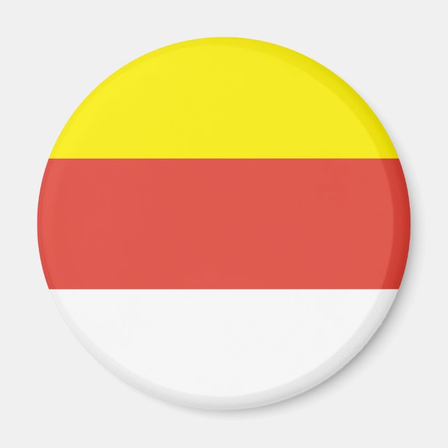 Imán Münster, bandera de Alemania (Frente)