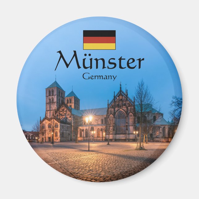 Imán Münster Germany Souvenir (Frente)