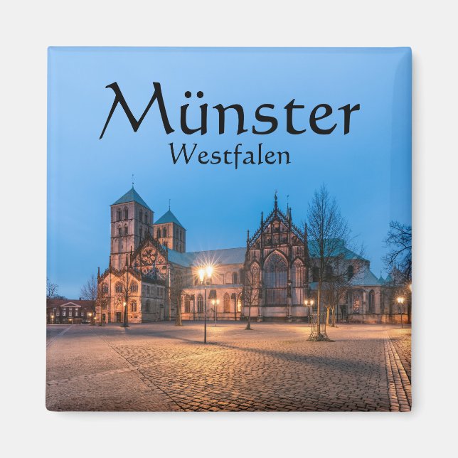Imán Münster Souvenir (Frente)