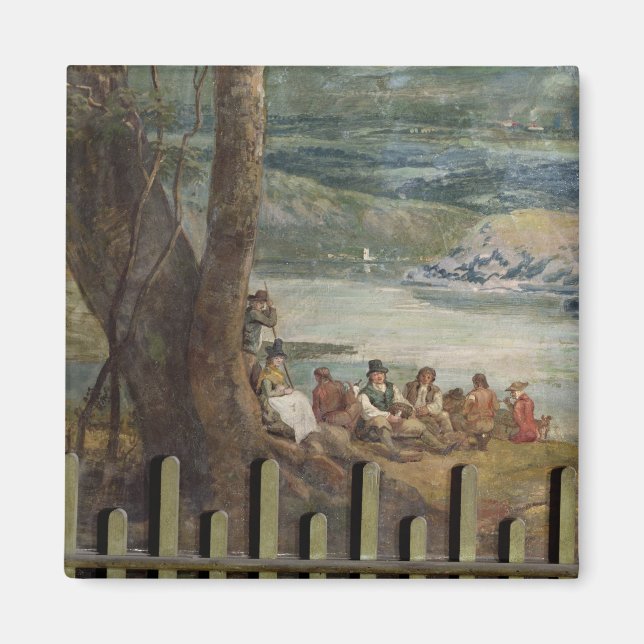 Imán Mural de Drakelowe Hall, no. Burton on (Frente)