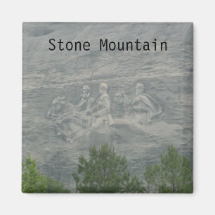 Imán mural de la foto de Stone Mountain Georgia