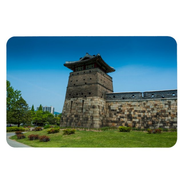 Imán Murallas de la fortaleza de Suwon (Horizontal)