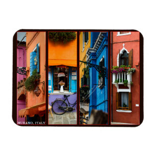 Imán Murano, Italia 4 Personalizado Collage de fotos