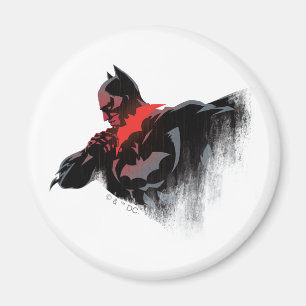 Imán Murciélago Batarang Carmesí