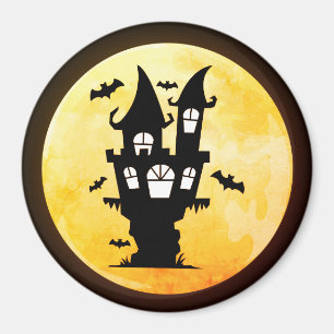 Imán Murciélagos asombrados, casa embrujada y Halloween