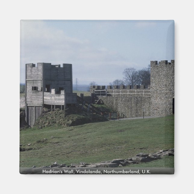 Imán Muro de Hadrian, Vindolanda, Northumberland, Reino (Frente)