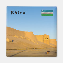 Imán Muro de la ciudad de Khiva - Uzbekistán