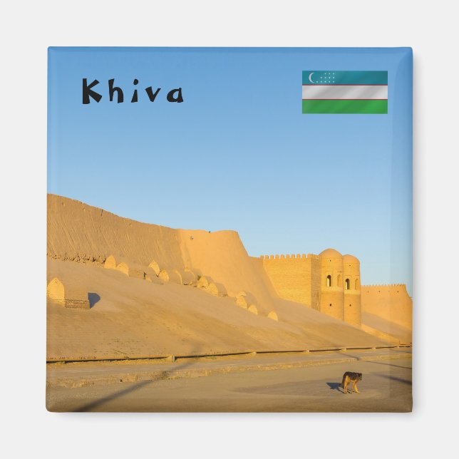 Imán Muro de la ciudad de Khiva - Uzbekistán (Frente)