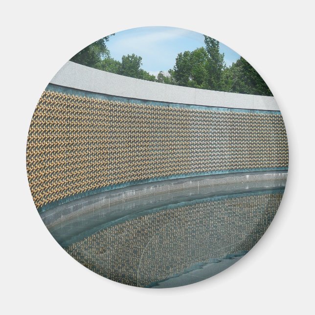 Imán Muro de la libertad conmemorativo de la Segunda Gu (Frente)