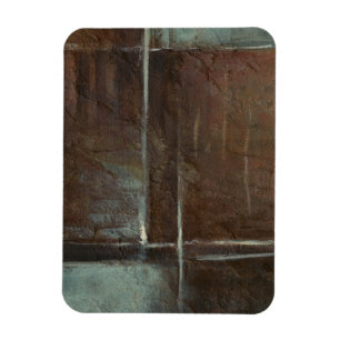 Imán Muro de ladrillo rojo y gris