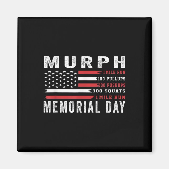 Imán Murph Challenge American Memorial Day gimnasio (Frente)