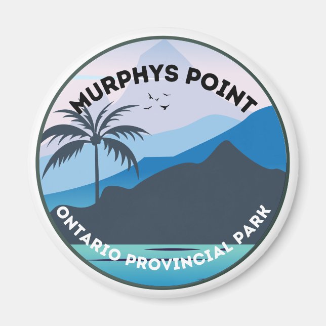 Imán Murphys Point Ontario Provincial Park Magnet (Frente)